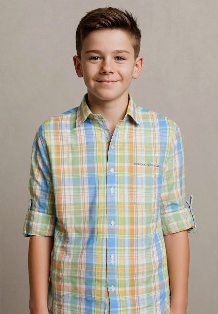 Boy's Checks Shirt