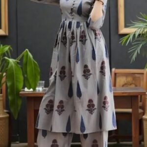 Women Black Cotton Dress