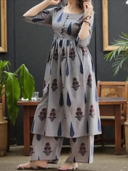 Women Black Cotton Dress