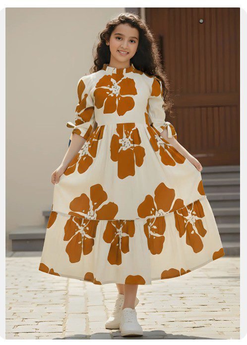Girl's Long Gown