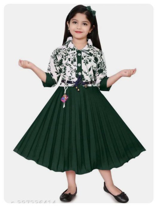 Girl's Short Gown