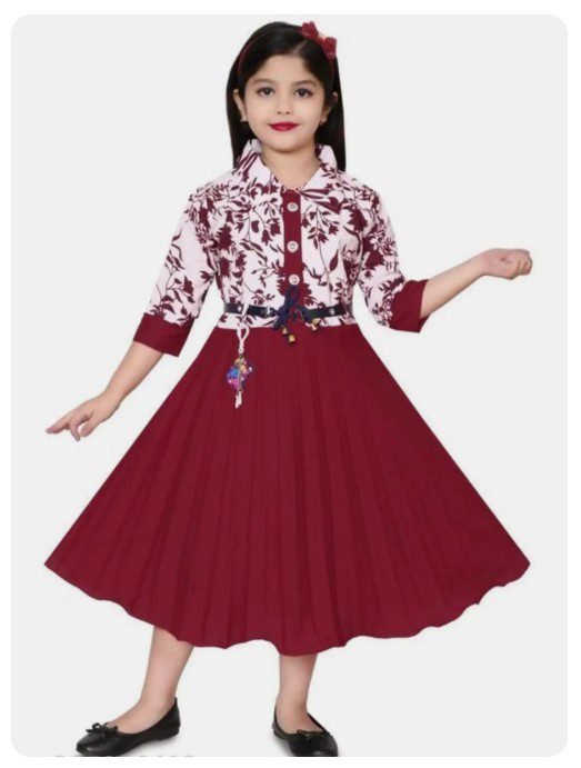 Girl's Short Gown