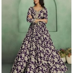 Women Anarkali Full Sleaves