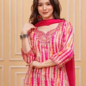 Women Pink Cotton Dress