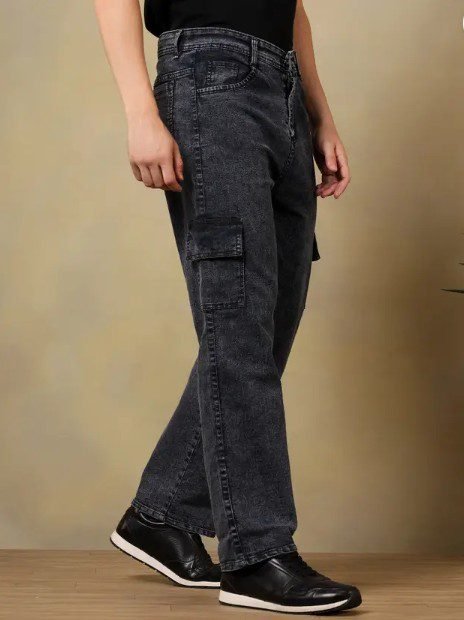 Men Cargo Jeans