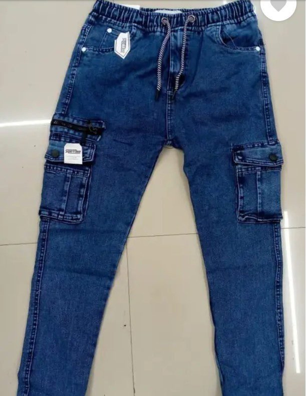 Men Cargo Jeans