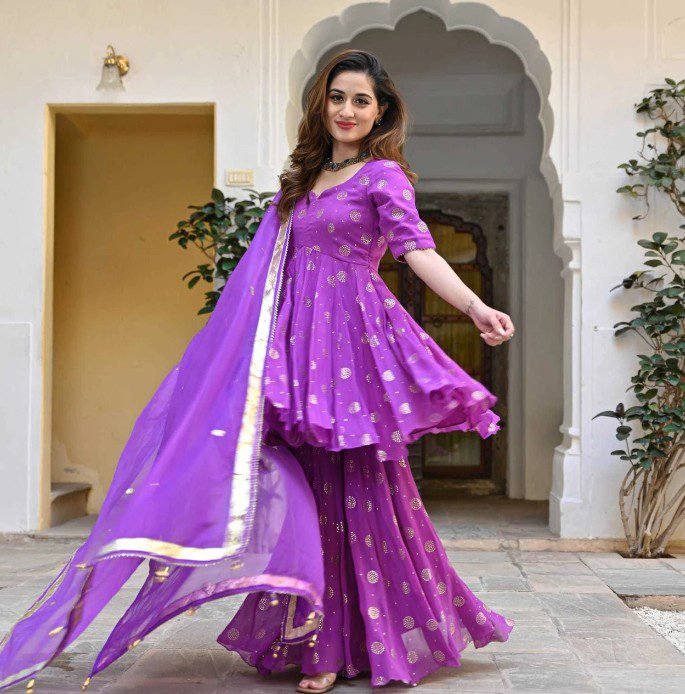 Women Kurta Palazzo Set