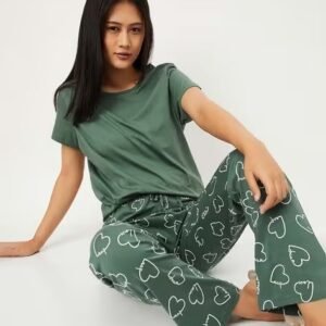 Women’s Top & Pyjama Set